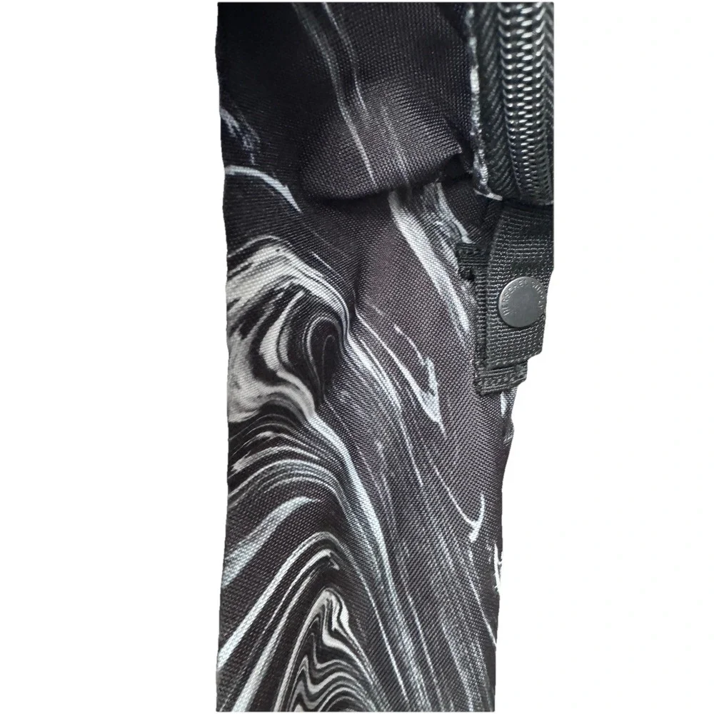 Herschel‎ Supply Company Strand Paint Pour Black Duffle Bag Diaper Gym Travel
